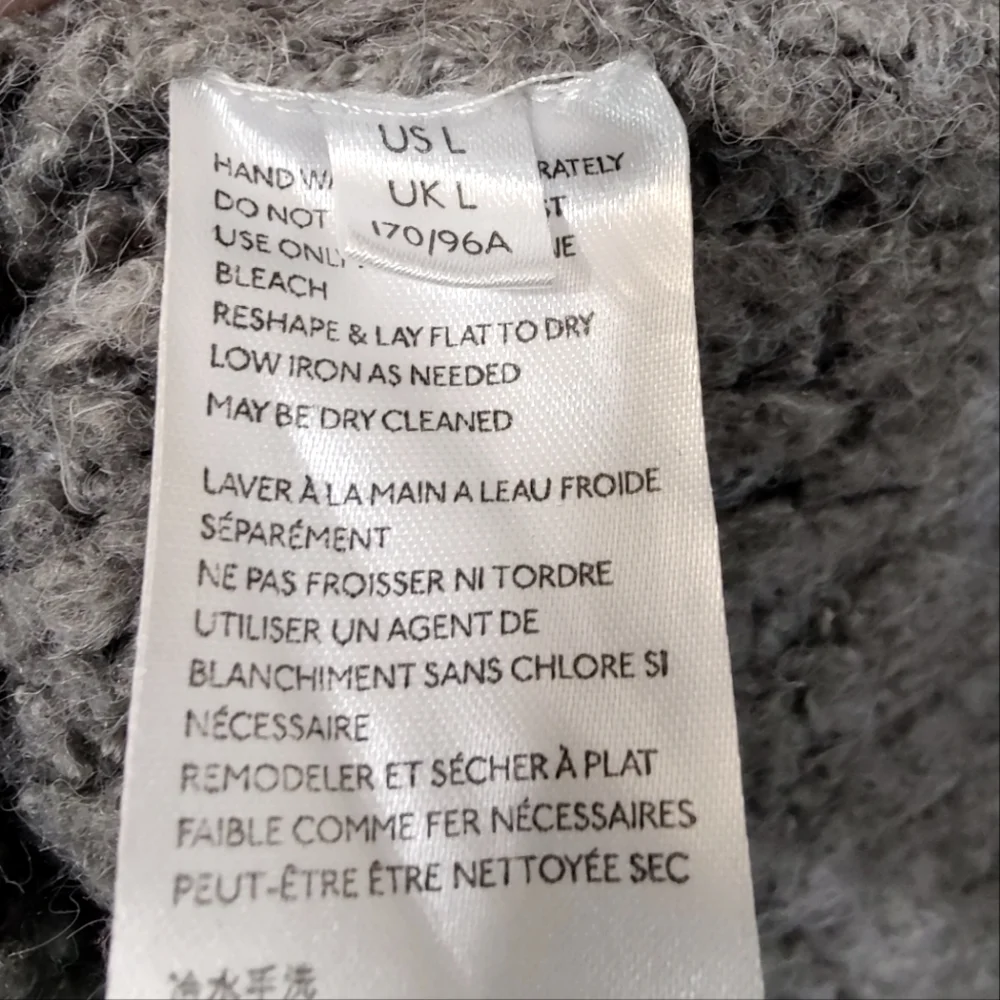 Urban Outfitters Gemini Turtleneck Tunic Sweater in Grey - Picture 9 of 10